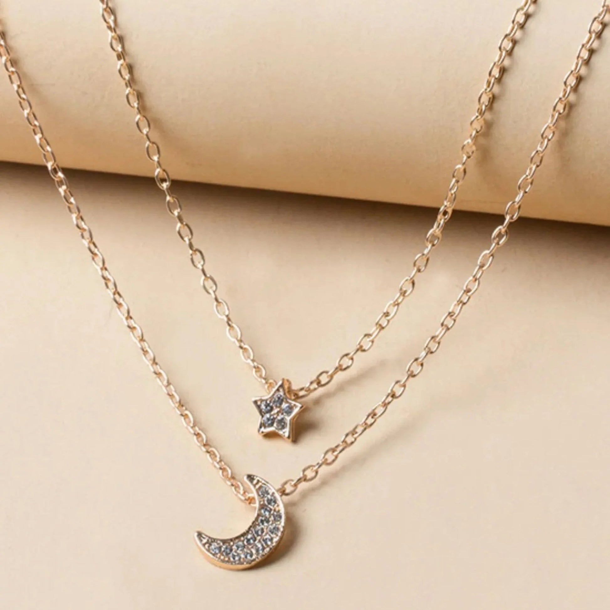 Celestia Drift Necklace Ivory Embers