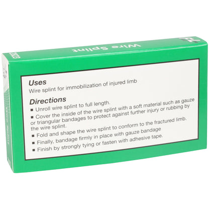 Rolled Wire Splints, 1 per box quakekits.com