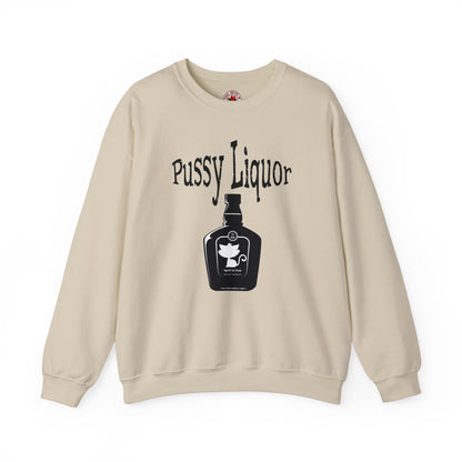 Pussy Liquor Crewneck Sweatshirt The Devil's Pickle
