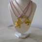Silk Cord Pendant Necklace 24K Gold Plated Deep South Originals