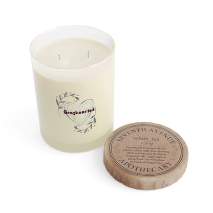 Grayhearted Scented Candle - 11oz Full Glass | Ideal for Relaxation and Gifts Grayceful LLC