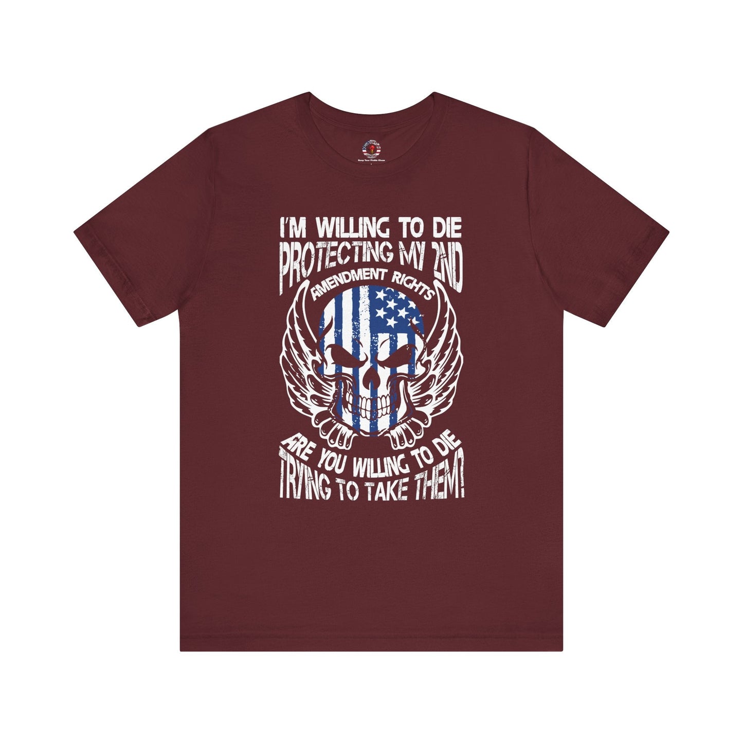 Protecting My 2nd Amendment Rights T-Shirt The Devil's Pickle