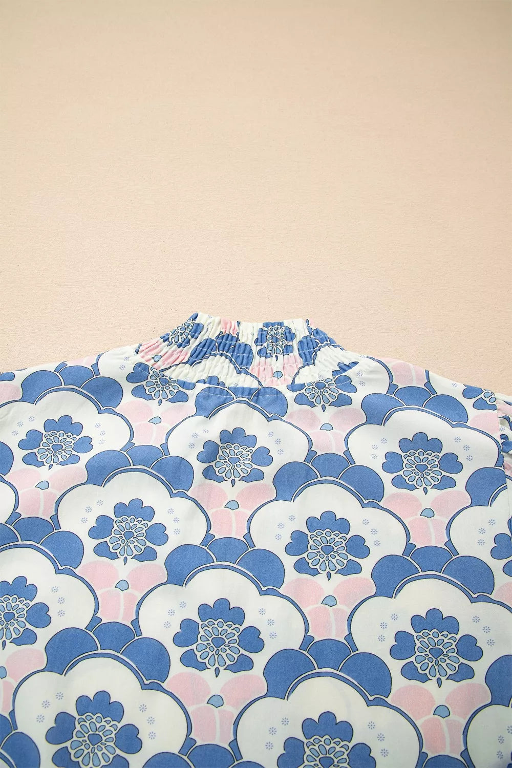 Floral Print Puff Sleeve Blouse New Era Fashion LLc