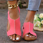 Women’s Summer Wedges – Elastic-Band Fish-Mouth Casual Sandals FitiqueFit