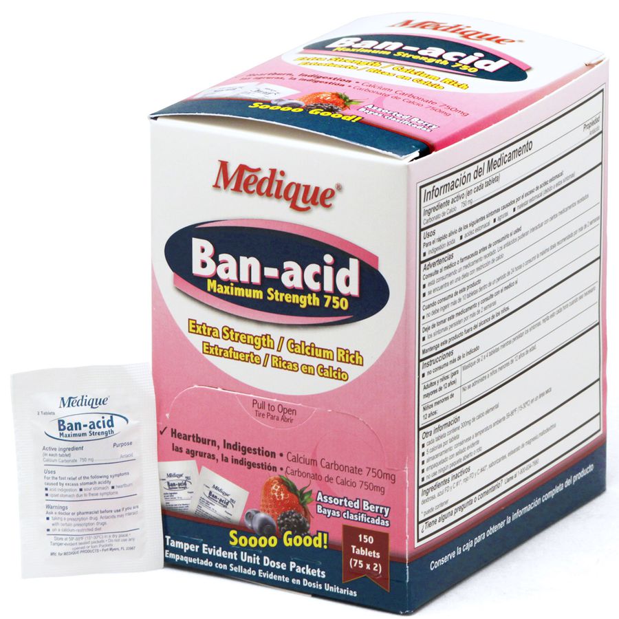 Ban-Acid, 150/box quakekits.com