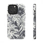 Floral Tough Phone Cases, Durable Phone Cover, Stylish Floral Design, Gift for Her, Trendy Tech Accessories, Birthday Present Grayceful LLC