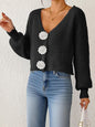 Women’s Knitted Crochet Cardigan FitiqueFit
