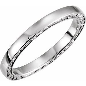 Platinum Band Size 6.5 Ethereal Legacy Boutiques