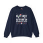 Most Likely To Fart On Santa's Lap Crewneck Sweatshirt The Devil's Pickle