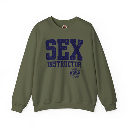 Sex Instructor Crewneck Sweatshirt The Devil's Pickle