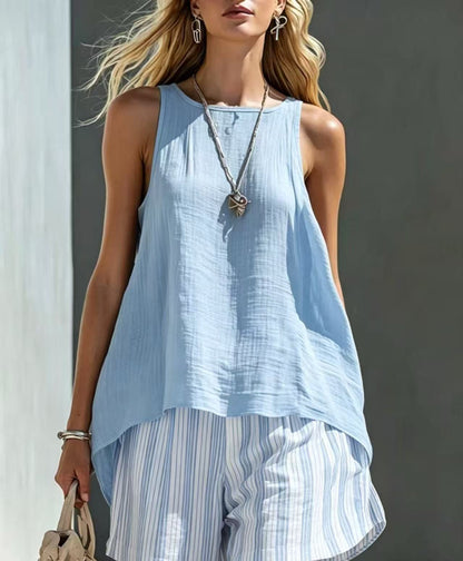 Women's V-Neck Long-Sleeve Loose-Fit Button-Up Shirt FitiqueFit