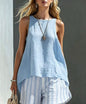 Women's V-Neck Long-Sleeve Loose-Fit Button-Up Shirt FitiqueFit