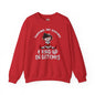 Snitches Get Stitches Crewneck Sweatshirt The Devil's Pickle