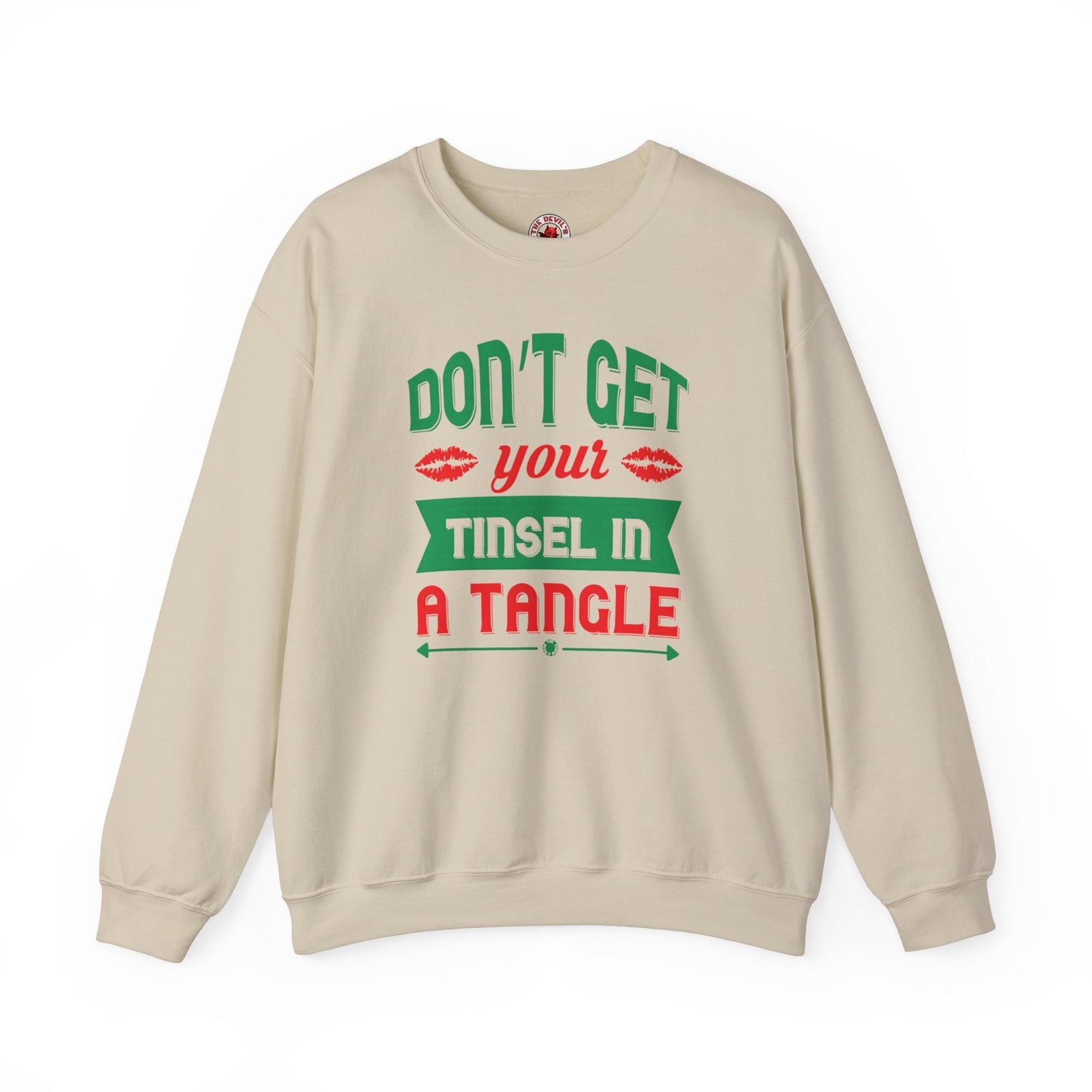 Don't Get Your Tinsel In A Tangle Crewneck Sweatshirt