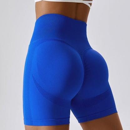 Country Girl High-Waisted Fitness Shorts | Butt Lifting & Ribbed Activewear for Yoga & Running Country in My Heart
