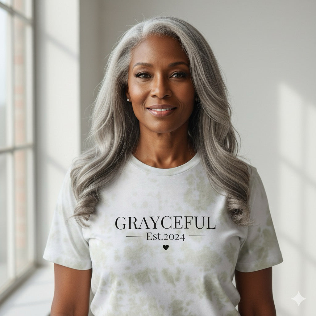 Unisex FWD Fashion Tie-Dyed T-Shirt Grayceful EST 2024 Grayceful LLC
