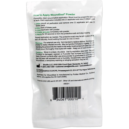 QR WoundSeal + Applicator for Nosebleeds, 2 Applications quakekits.com