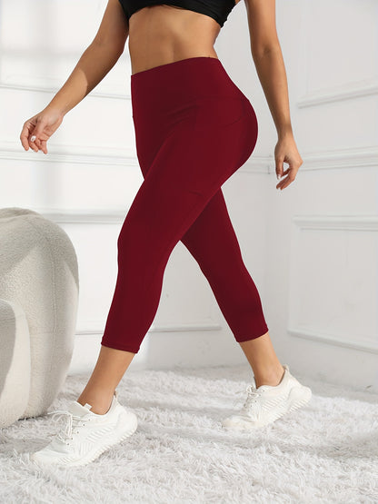 7-Point Athletic Pocketed Skin-Tight Fitness High-Waist Butt-Lifting Cycling Yoga Leggings NovaCart