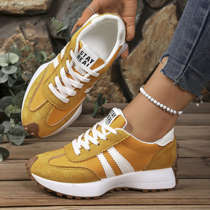 Chunky Thick-Sole Breathable Sneakers for women FitiqueFit
