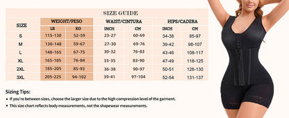 Fajas Colombianas Moldeadoras Overbust Shapewear For Women Tummy Control Full Body Shaper & Butt Lifter Post Surgery Compression Garment See size chart under “more details” The Fashion Celestial