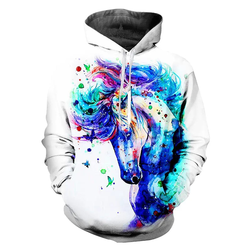 3D Printed Long-Sleeved Sports Sweatshirt