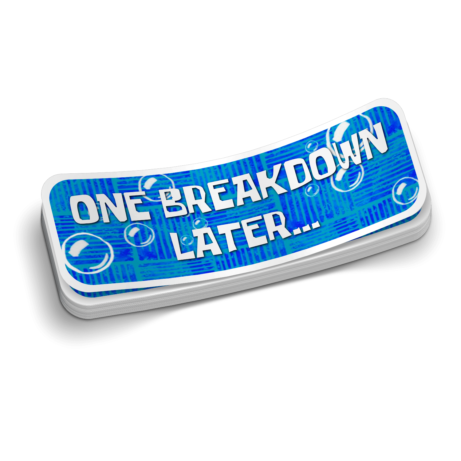 Breakdown -  Hard Hat Decal Armed American Supply