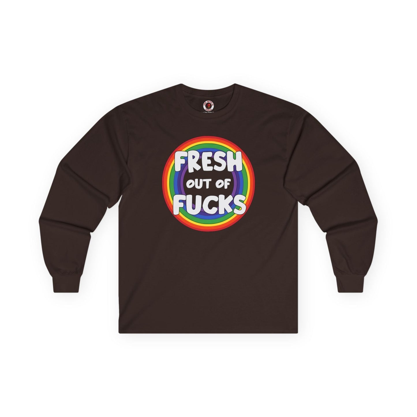 Fresh Out Of Fucks Long Sleeve Tee The Devil's Pickle