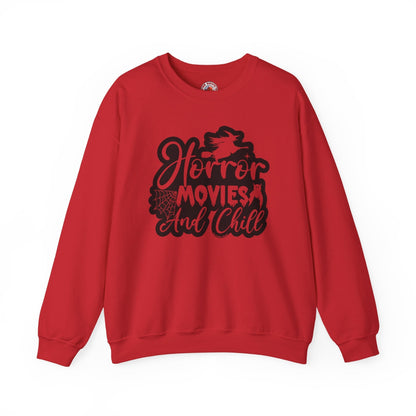 Horror Movies and Chill Crewneck Sweatshirt The Devil's Pickle