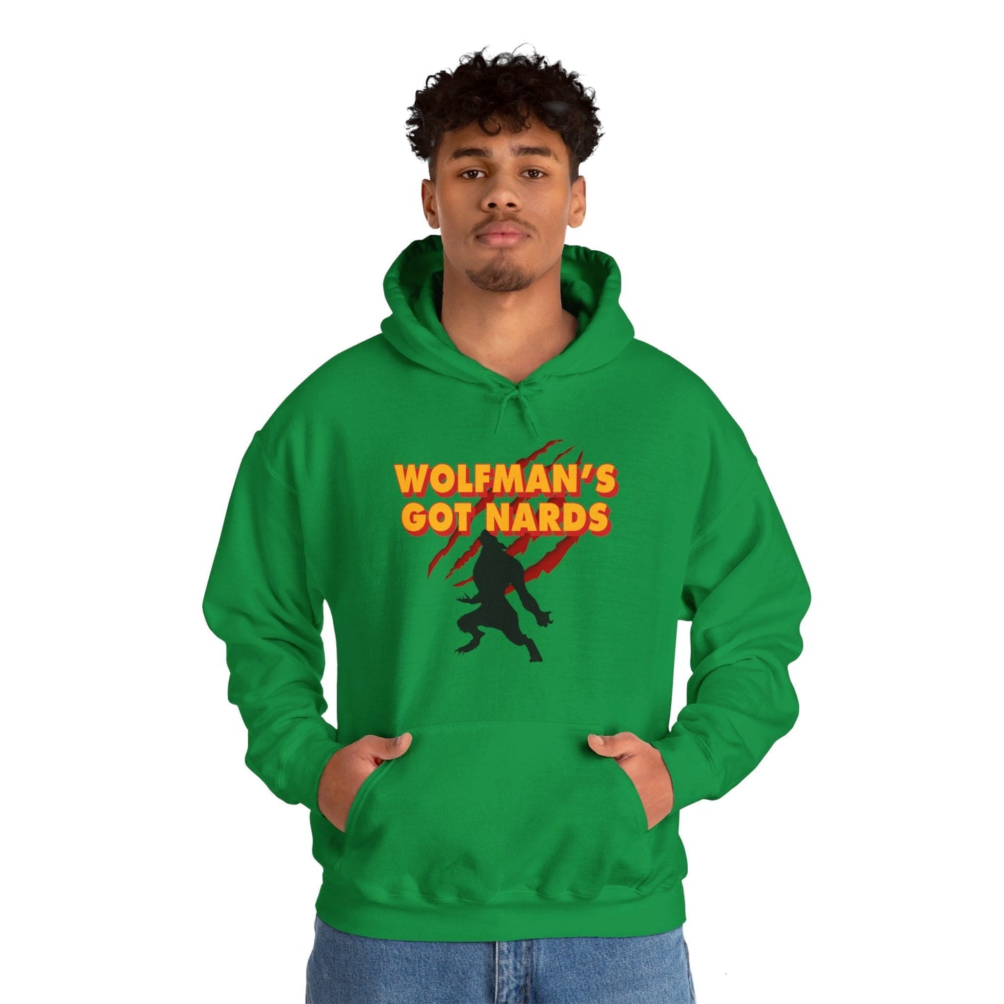 Wolfman's Got Nards Hooded Sweatshirt The Devil's Pickle