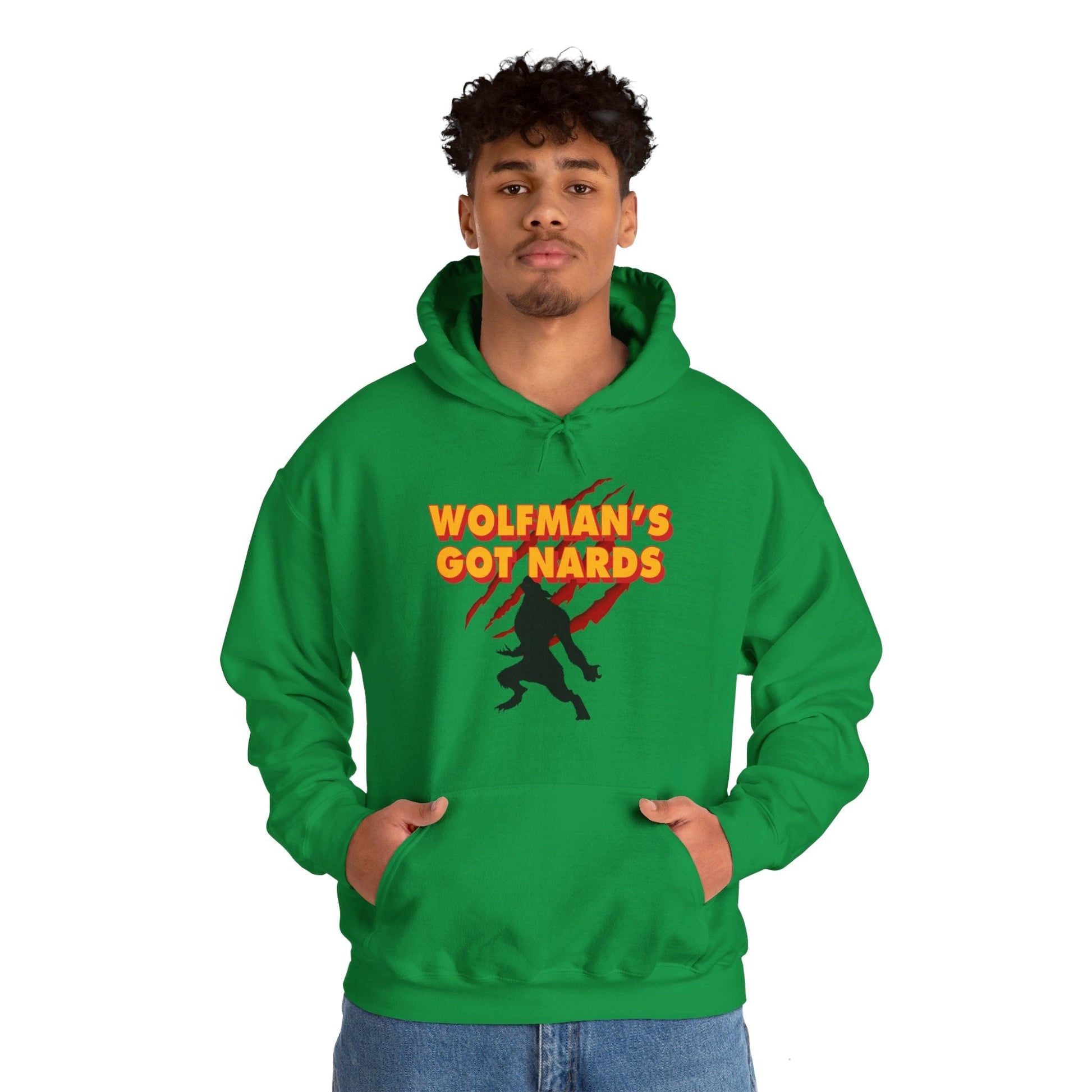 Wolfman's Got Nards Hooded Sweatshirt The Devil's Pickle