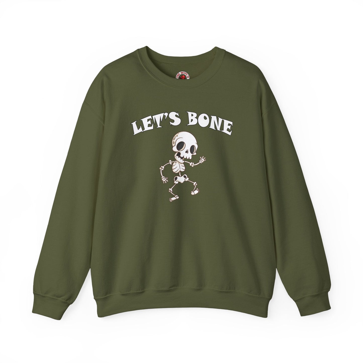 Let's Bone Crewneck Sweatshirt The Devil's Pickle