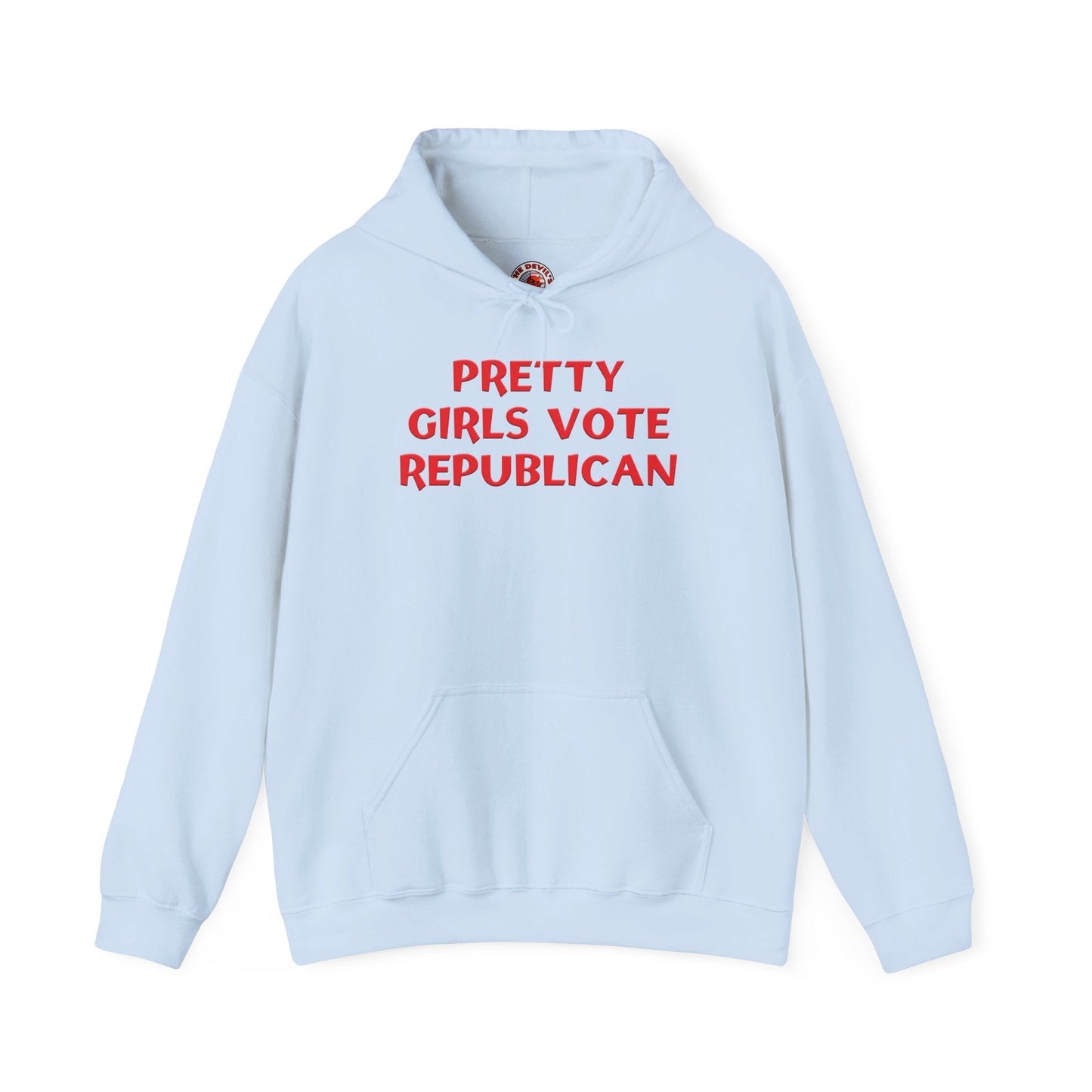 Pretty Girls Vote Republican Hooded Sweatshirt The Devil's Pickle
