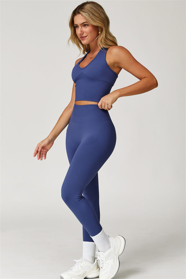 The Delight Jacket Sports Bra Leggings 3-Piece Set Fitglutes Activewear Gymwear Sportswear & Workout Clothes