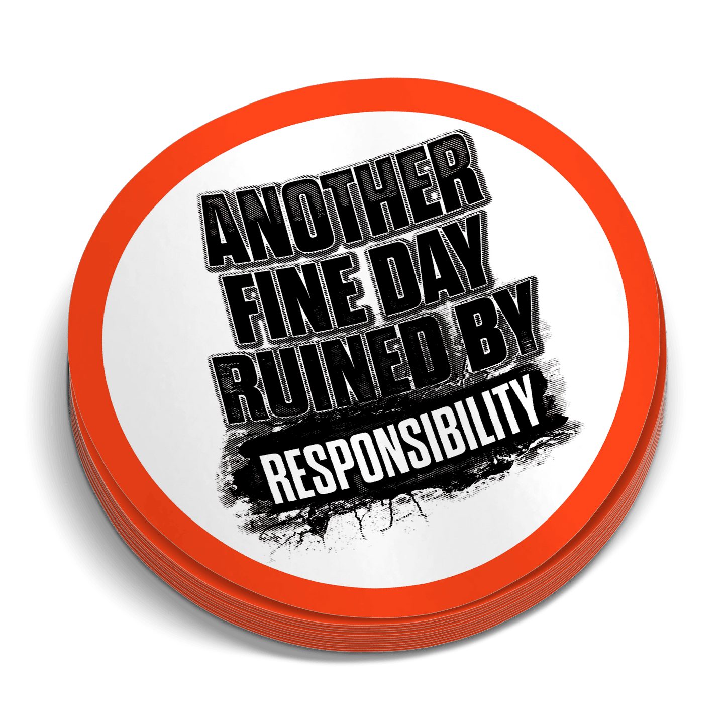 Responsibility -  Hard Hat Decal Armed American Supply