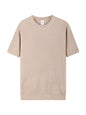 Men's Plus Size Ribbed Knit Relaxed Fit T-Shirt New Era Fashion LLc