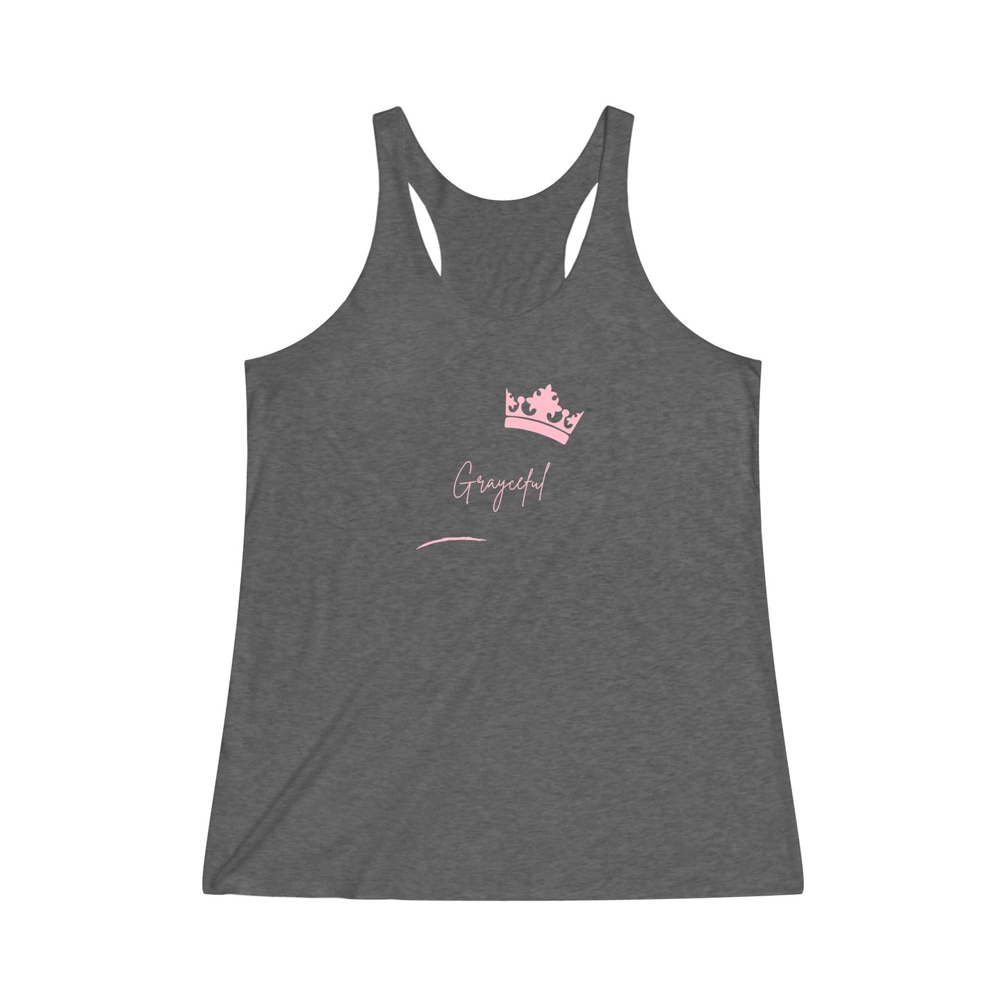Women's Tri-Blend Racerback Tank Grayceful LLC