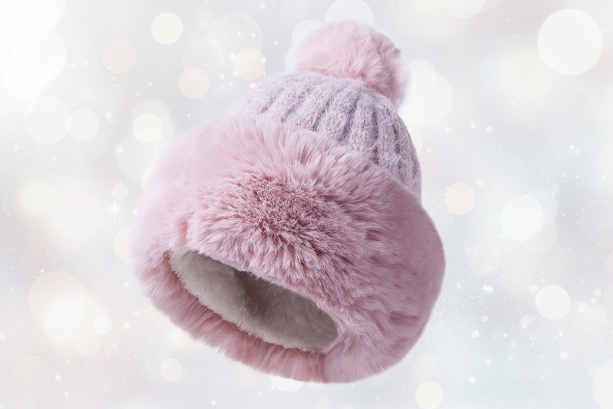 Women’s Winter Princess Mongolian Hat – Warm Plush Fur Fashion Hat FitiqueFit