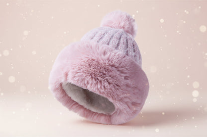 Women’s Winter Princess Mongolian Hat – Warm Plush Fur Fashion Hat FitiqueFit