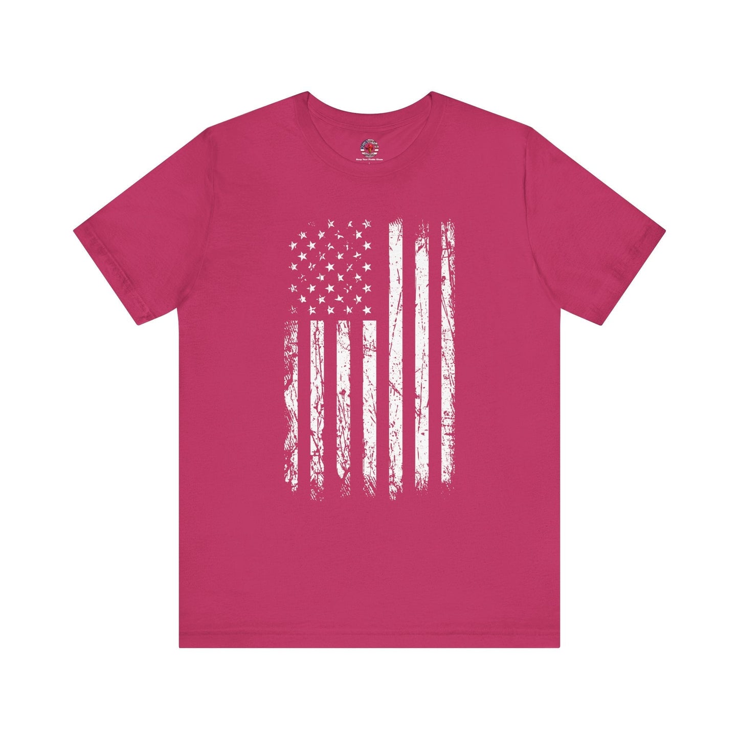 American Grunge Flag T-Shirt The Devil's Pickle