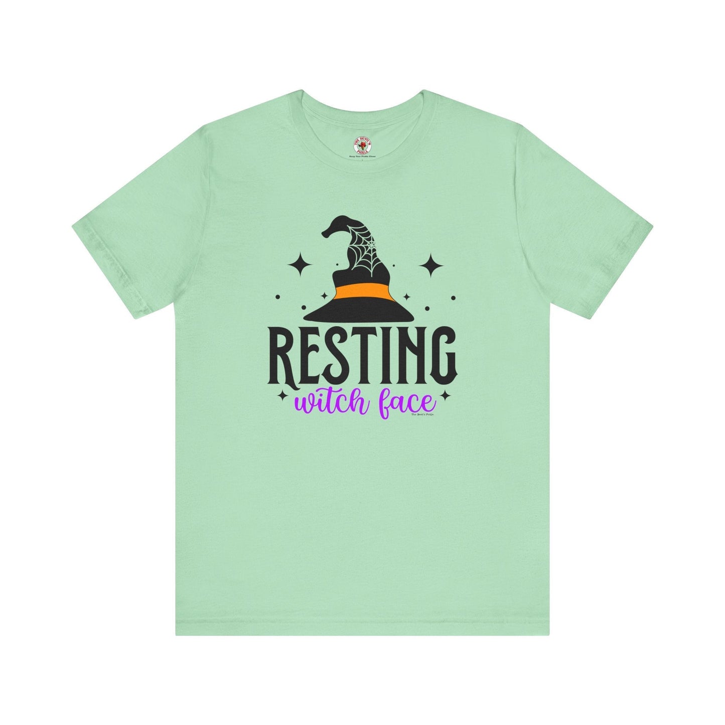 Resting Witch Face T-Shirt The Devil's Pickle