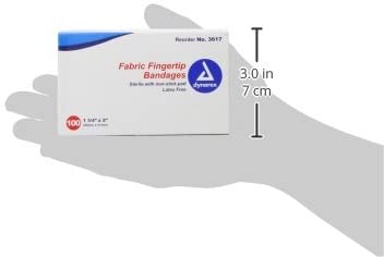 Fabric, Fingertip Bandage, 100 Per Box quakekits.com