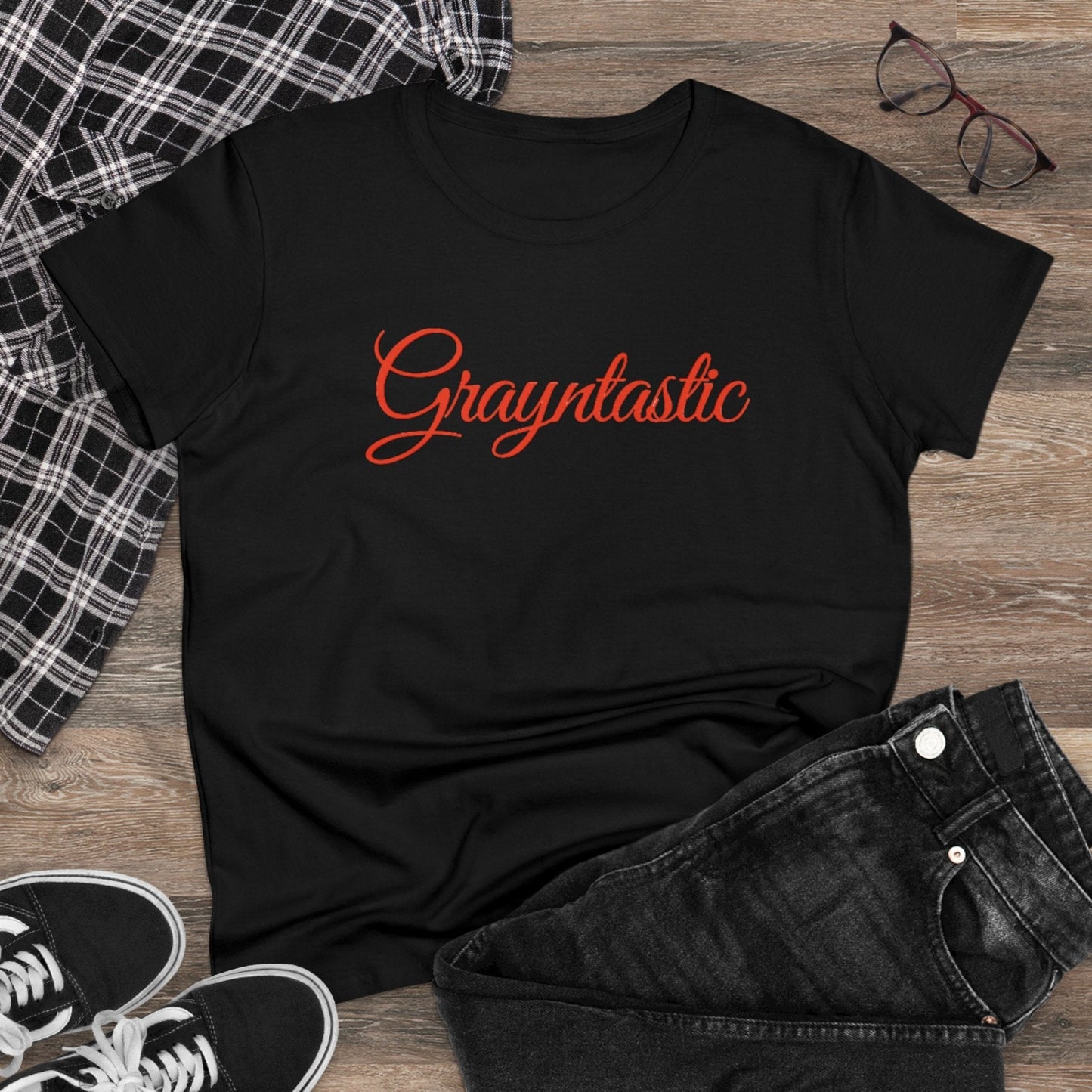 Women's Midweight Cotton Tee Grayceful LLC