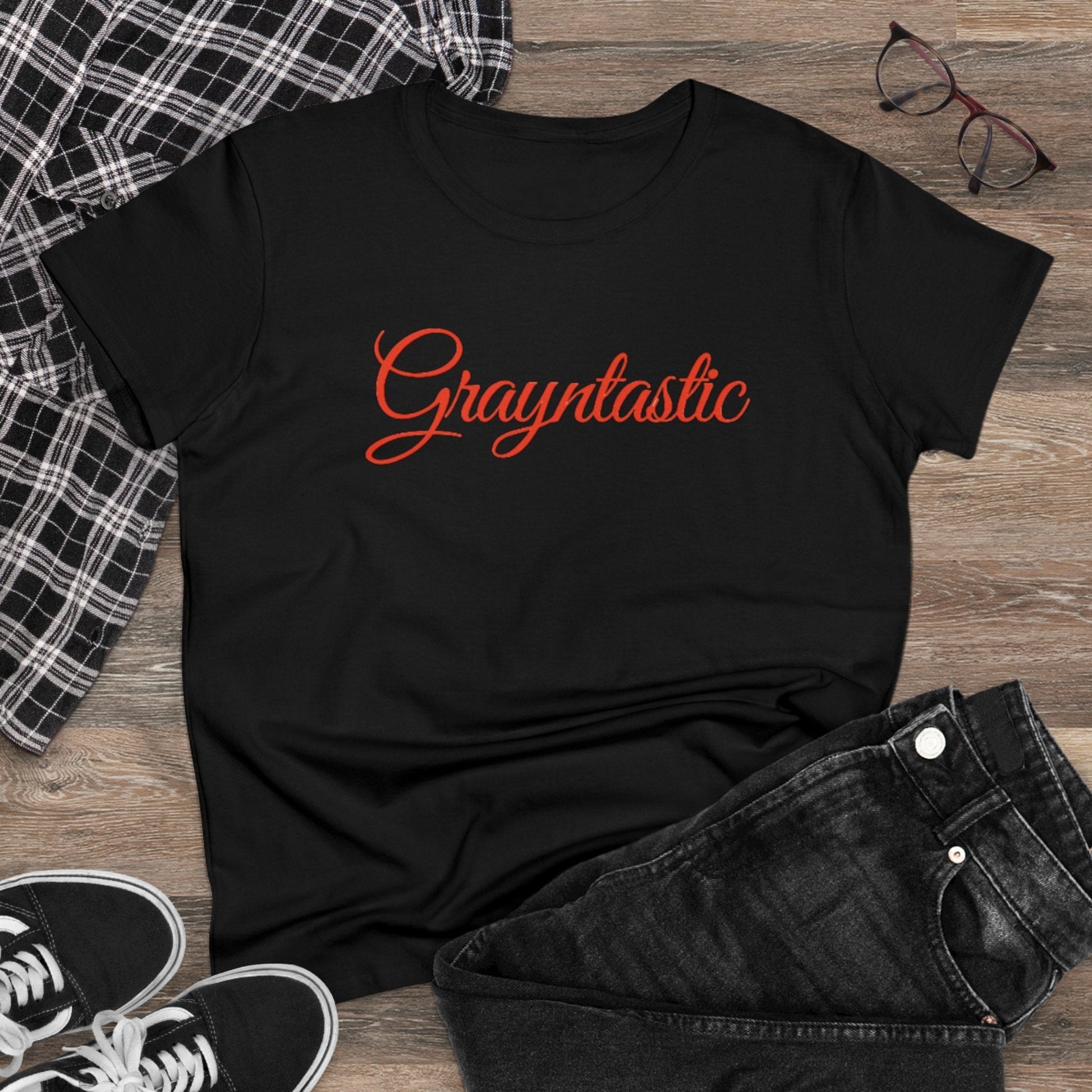 Women's Midweight Cotton Tee Grayceful LLC