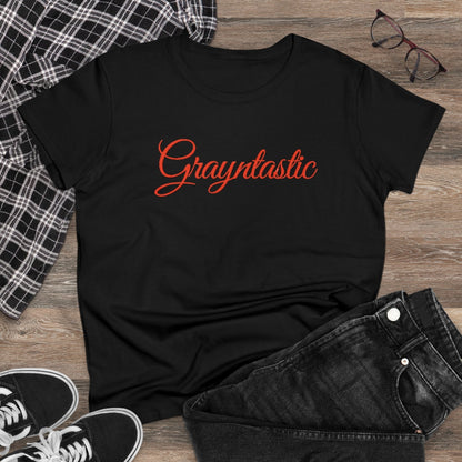 Women's Midweight Cotton Tee Grayceful LLC