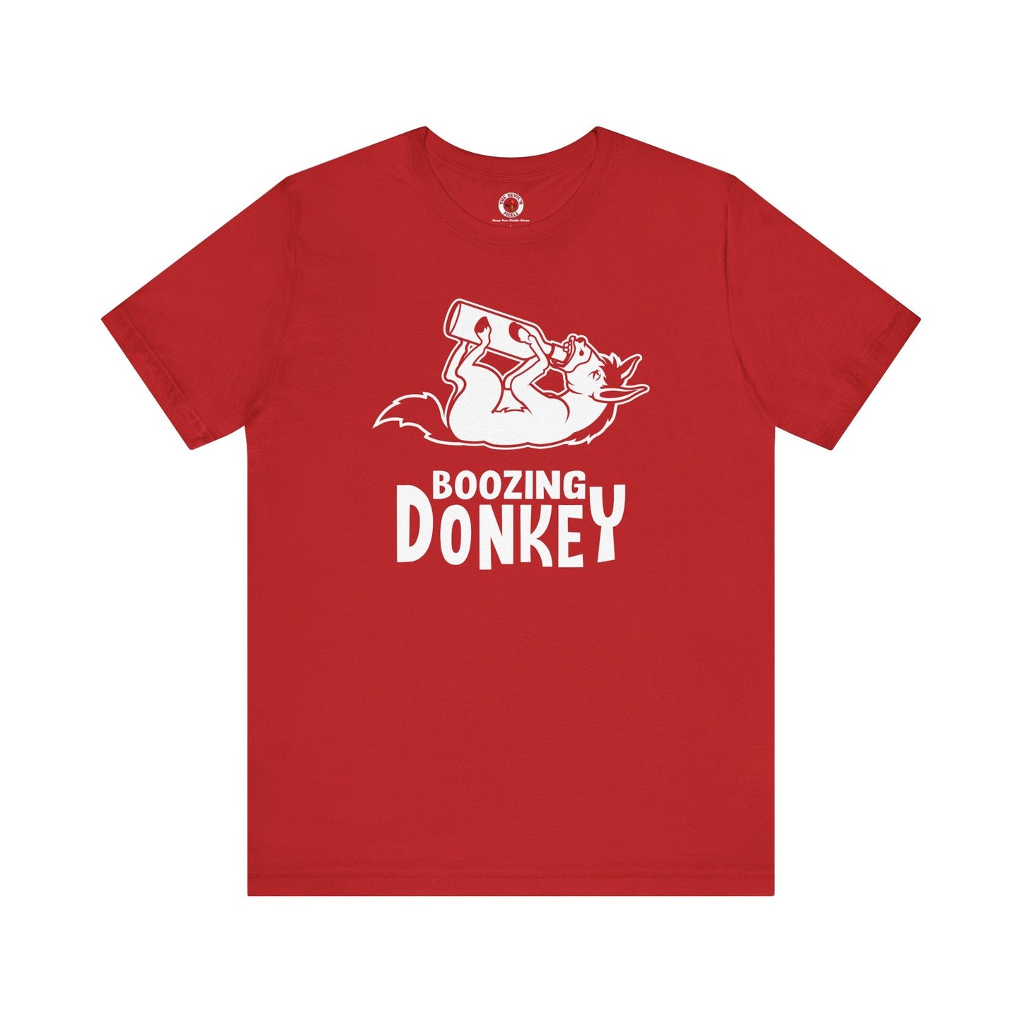 Boozing Donkey T-Shirt The Devil's Pickle