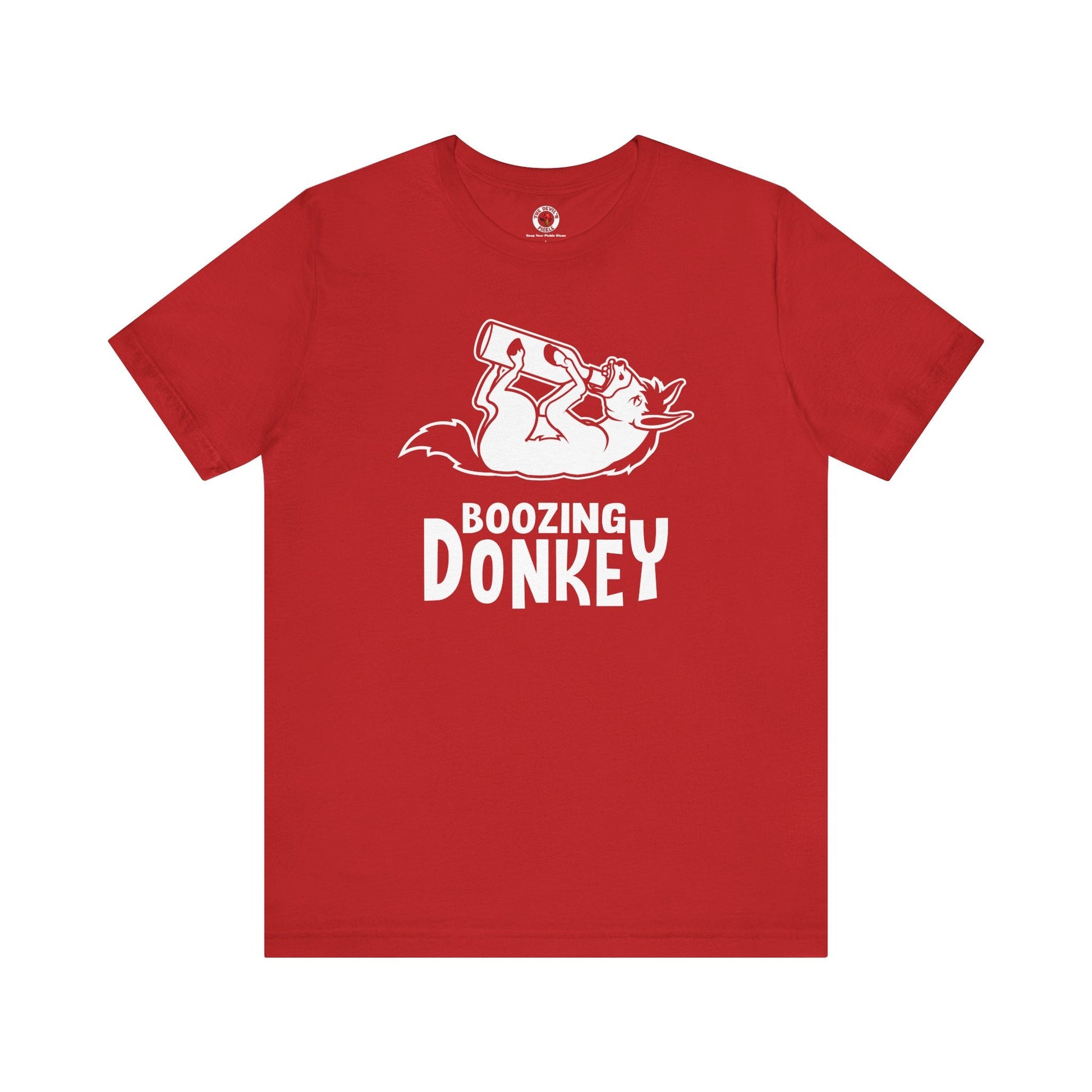 Boozing Donkey T-Shirt The Devil's Pickle
