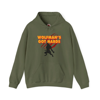 Wolfman's Got Nards Hooded Sweatshirt The Devil's Pickle