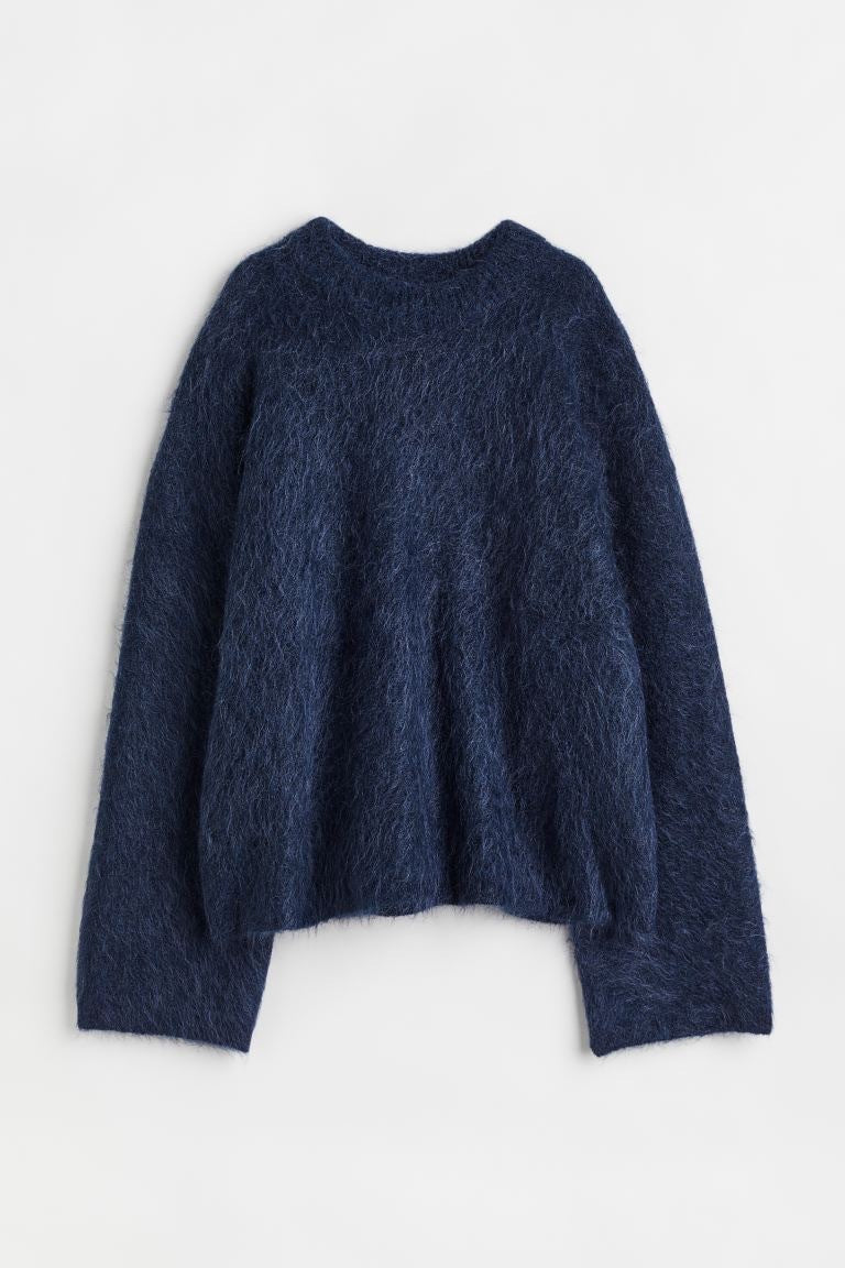 Loose Round Neck Pullover Sweater Fashion Long Sleeve Long Top For Women Clothing Grayceful LLC