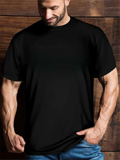 Plus Size Skull Graphic Shirt – 3D Back Print, Oversized Fit, Casual Streetwear for Men FitiqueFit