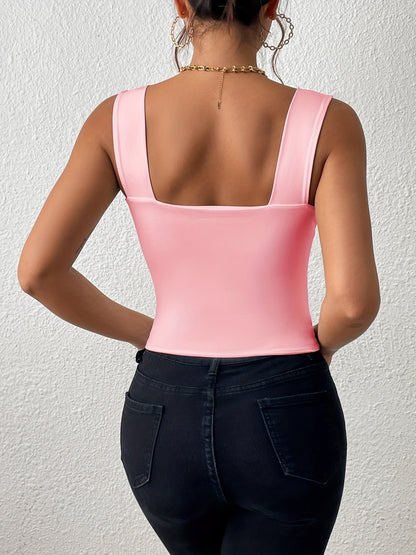 European And American Sexy Chest-Revealing Waist-Cinching Camisole NovaCart
